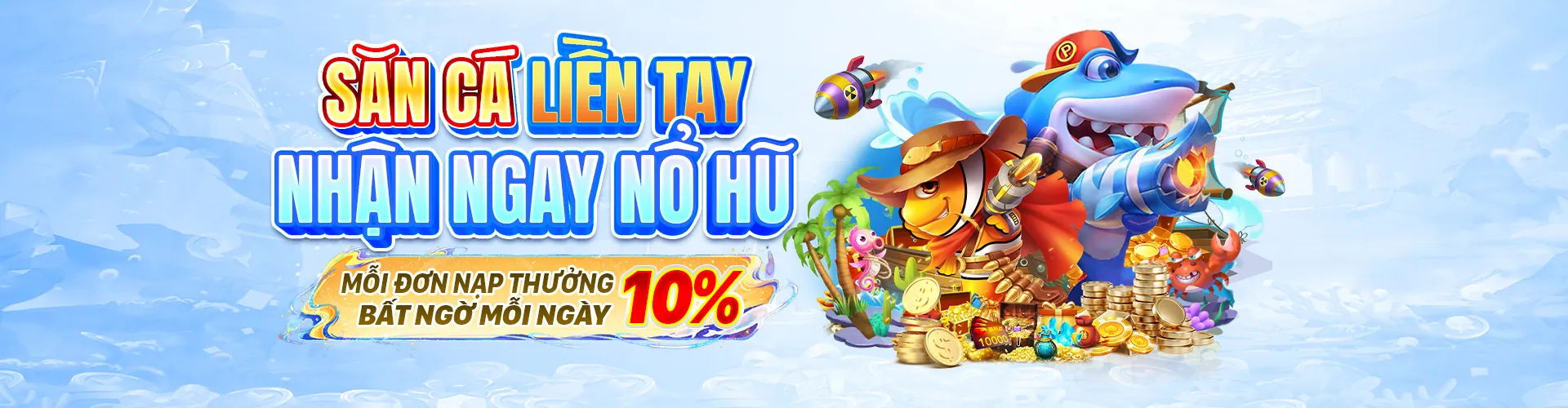 Hình ảnh chủ đạo hướng dẫn chiến lược bắn cá VIPWIN