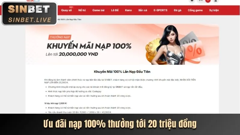 Hoàn trả casino vipwin